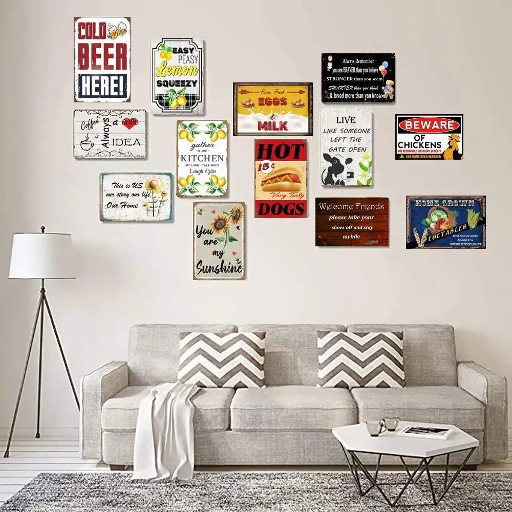 Ретро винтажный металлический знак грузовик с цветами свежие резные цветы