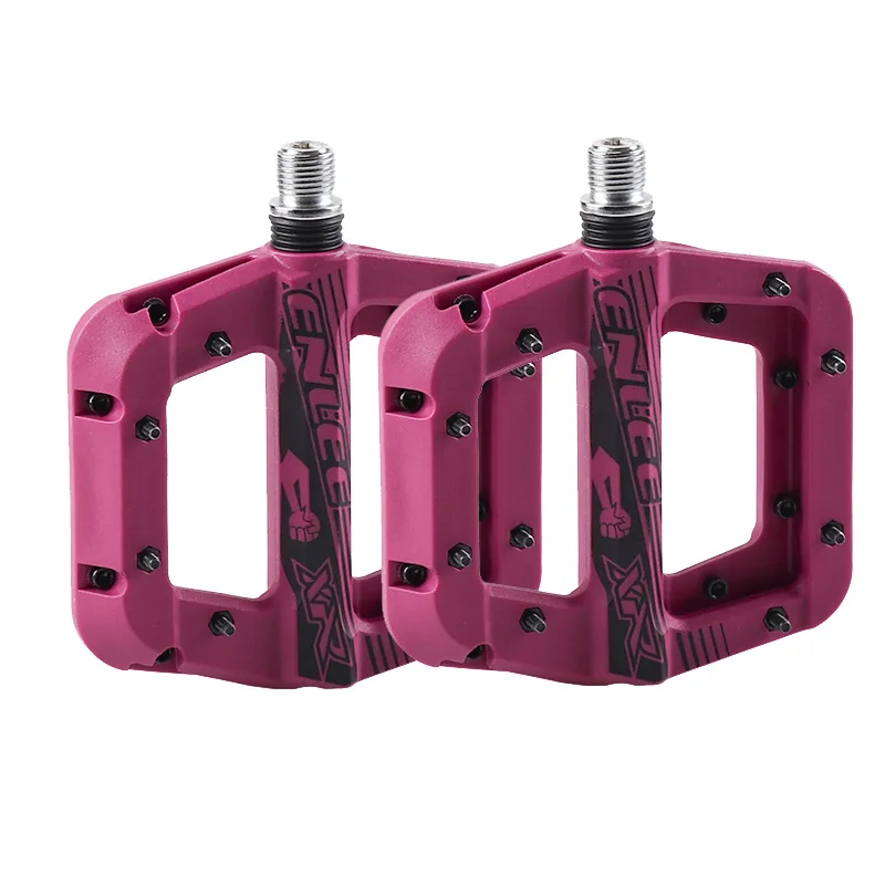 

Enlee MTB Mountain/Road Bike Nylon Fibre Bearing Pedals Antiskid Ultralight 323g Bicycle pedal Cycling Accessor