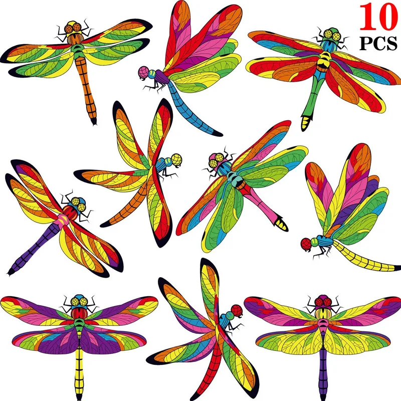 

static window glass decorative stickers 20pcs Simulation butterfly applique Prevent collision Home decor PVC Electrostatic decal