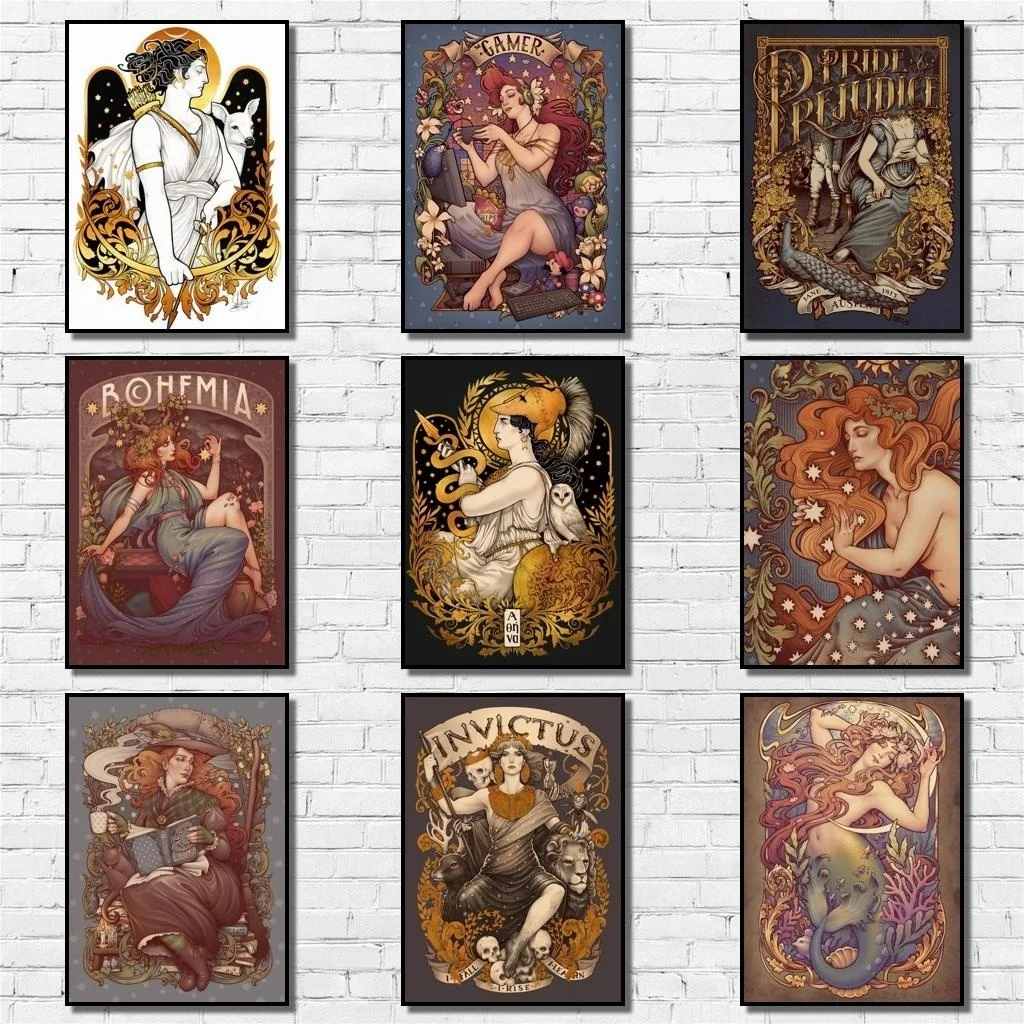 

Винтажный художественный новый плакат, белая бумага, плакат с рисунком мухи, необычная Наклейка на стену для кофейни, бара