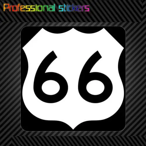 US Route 66 наклейка высечка самоклеящаяся виниловая шоссе #2 для автомобиля RV