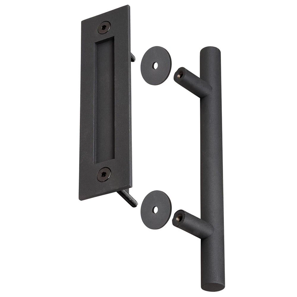 

12"Sliding Barn Door Handle Pull Cabinet Flush Hardware Recessed Wood Door Handle For Stainless Steel Cupboard Kitchen Furniture