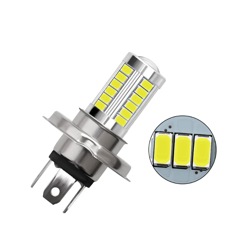 YOUEN дополнительный огни автомобиля H4 светодиодный H7 h8 h9 h11 9005 9006 hb3 hb4 33SMD белый