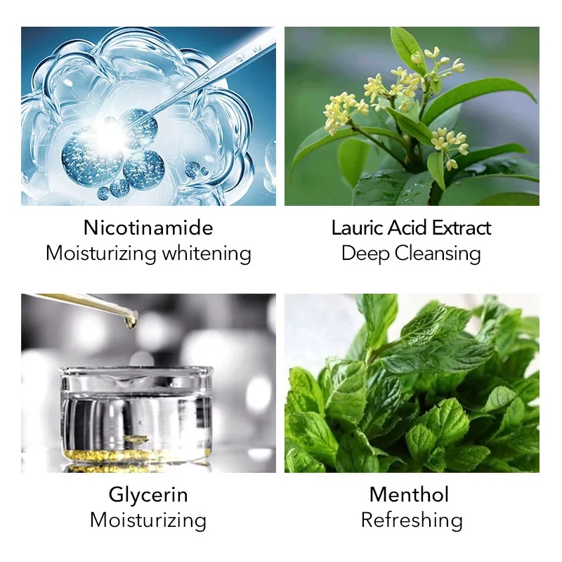 MANCODES Для мужчин Отбеливающее увлажняющее очищающее средство масляной