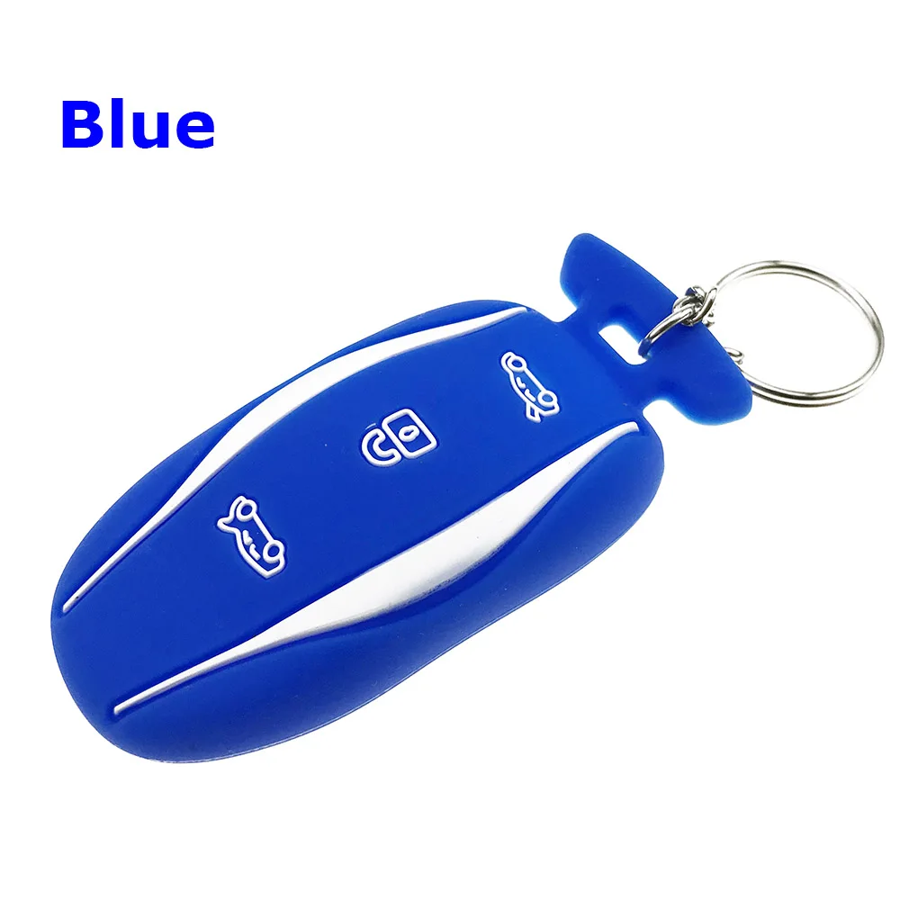 Key Case Cover Shell Holder For Tesla Model S Automobile Silicone Auto Decor Accessories | Автомобили и мотоциклы