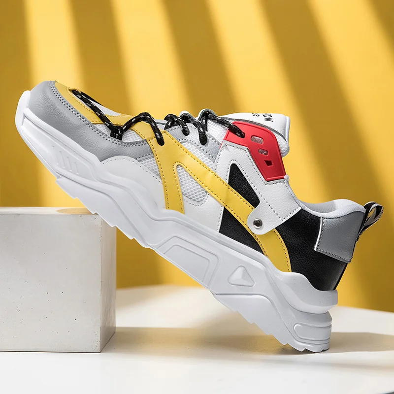 Мужская обувь 2020 Повседневные Дышащие теннисные новые кроссовки сетчатые