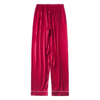 mens silk satin pajamas pyjamas pants lounge pants sleep bottoms size l 3xl plus 3 colors
