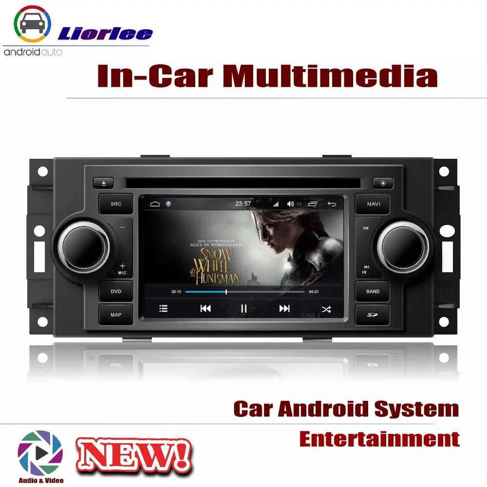 Для Jeep Commander 2006 2007 автомобильный Android GPS навигатор плеер DVD система HD экран Радио