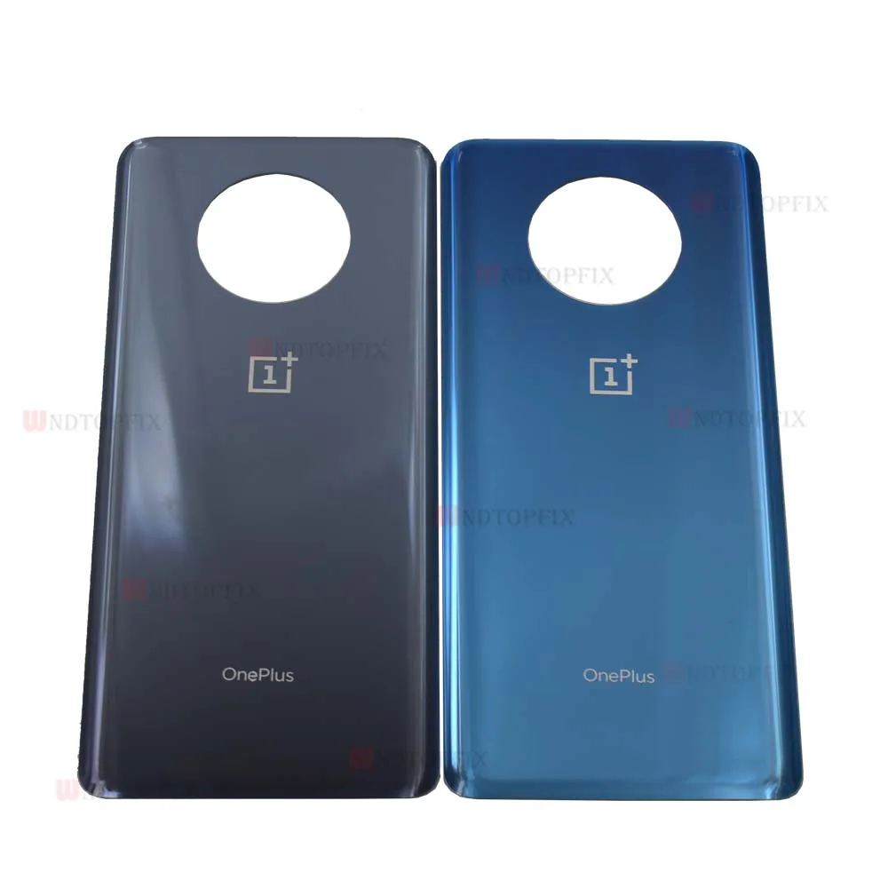 Новый Батарея чехол для Oneplus 7T Задняя крышка Стекло Дверь заднего света Pro Корпус