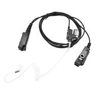 sepura stp8000 stp8030 stp8035 stp8038 spiral air tube earphone walkie talkies surveillance earpiece ham radio intercom headset