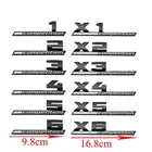 Эмблема ABS M Thunder Edition для M1 M2 M3 M4 M5 M6 M7 M8 X1M X2M X3M X4M X5M X6M конкурсная наклейка для багажника