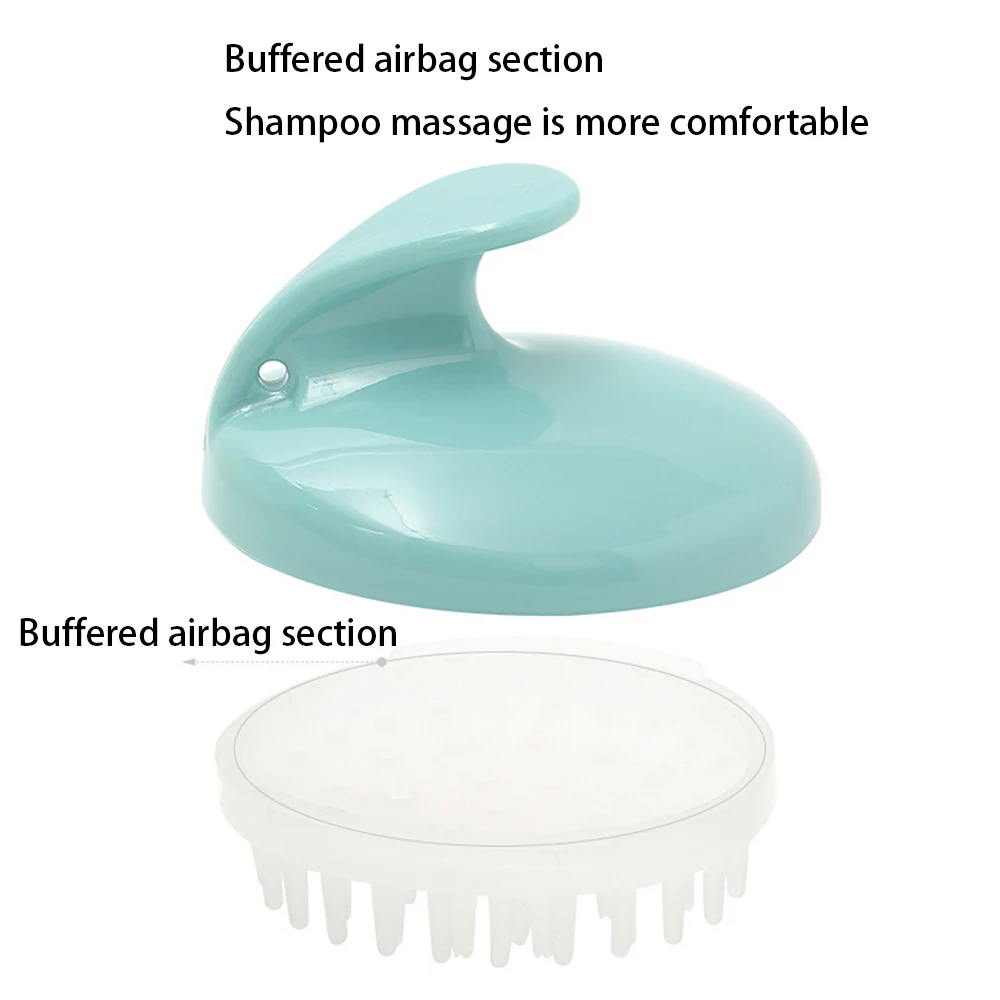 Силиконовые шампунь для кожи головы Массажер волос уход за волосами Расческа Спа