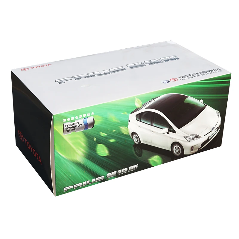 1:18 высокое тщательное TOYOTA PRIUS Гибридный сплав модель автомобиля статические