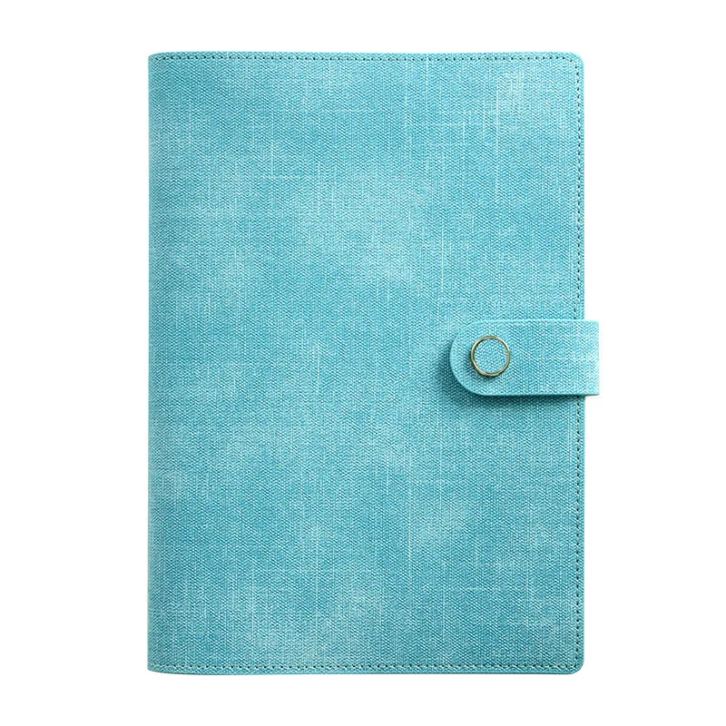 

2021 new A5 retro European and American style business notebook creative simple white collar must carry with you work notebook