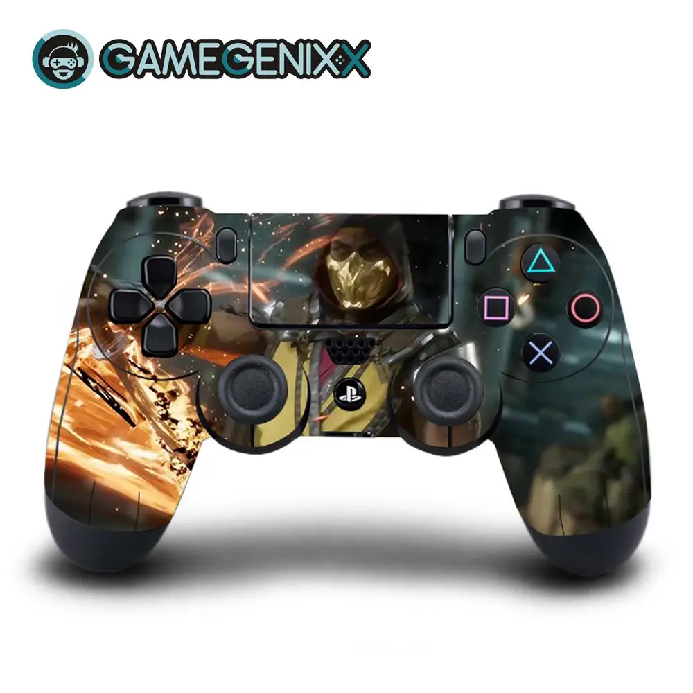 GAMEGENIXX виток винилопласта с наклейкой чехол для Playstation PS4 контроллер Daulshock 4 Mural