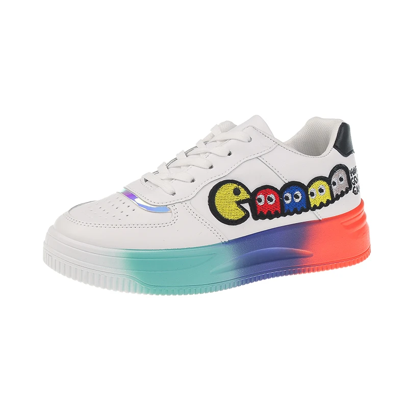 

2021 Spring Sneakers Fashion Increased Platform Casual Sports Shoes All-match Trendy Shoes Thick Sole Running Shoes for Women