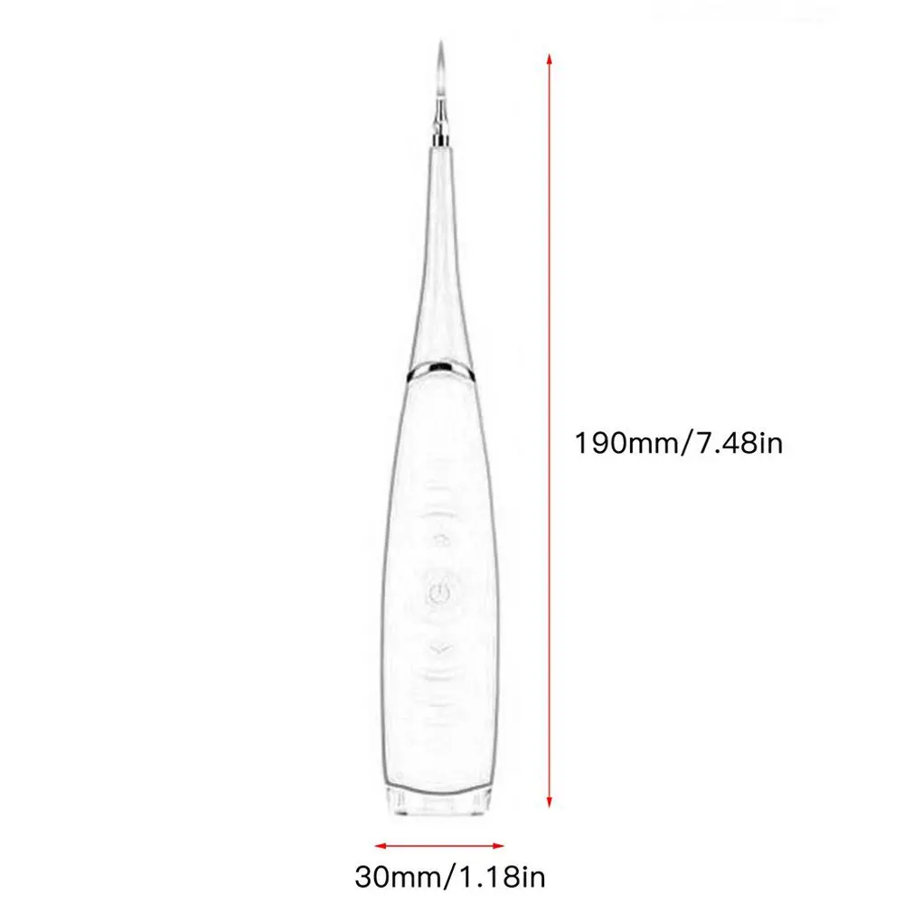 

Portable IPX6 Level Safety Waterproof High Frequency Tartar Stain Stain Cleaning And Whitening Device