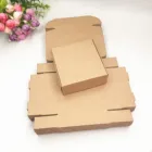 Бело-коричневая крафт-бумага, упаковка, подарочные коробки, ручная работа, коробки для свадебных подарков, 10x10x3 см