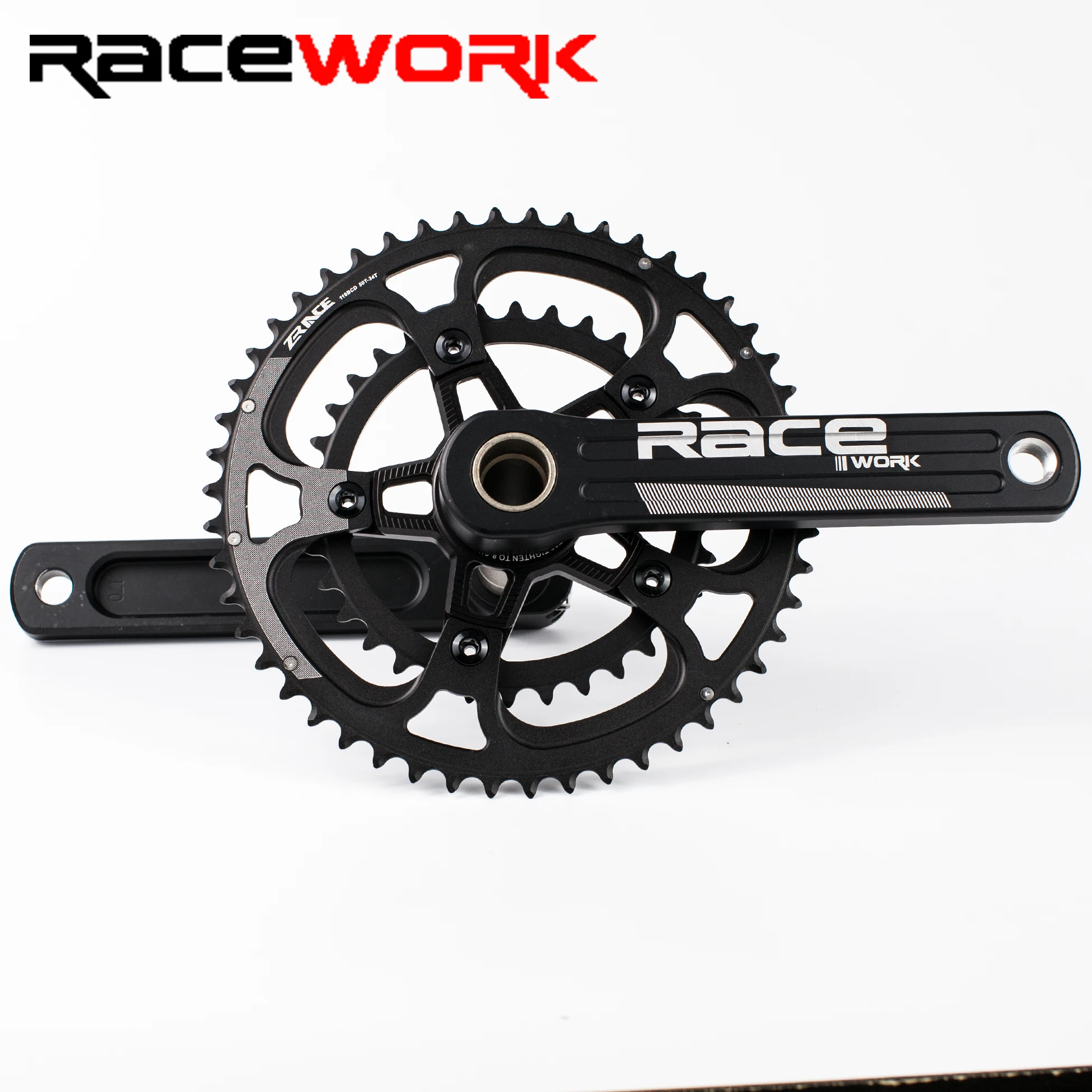 Шатуны для велосипеда RACEWORK из алюминиевого сплава 170/172 5/175 мм|Шатун и передняя