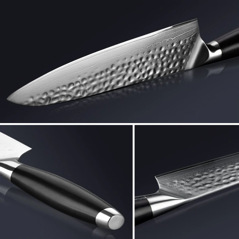 Нож для чистки фруктов VG10 из дамасской стали 3 5 дюйма|Кухонные ножи| |