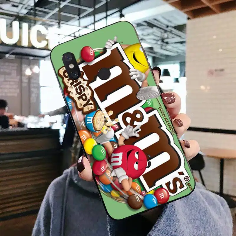

M&M's Chocolate Phone Case for Xiaomi mi 5 6 8 9 10 lite pro SE Mix 2s 3 F1 Max2 3