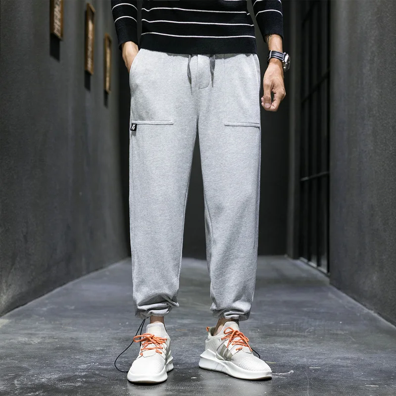 Брюки мужские спортивные в стиле хип хоп Джоггеры для бега штаны брюки джоггеры