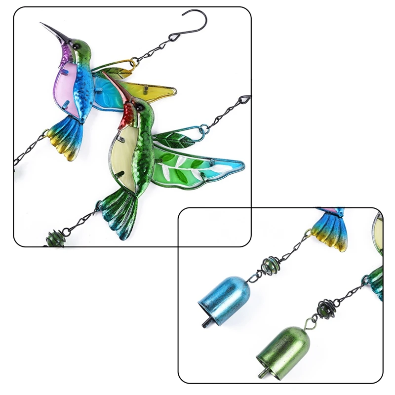 

Bird Wind Chimes, Wall Windows Door Wind Chimes Ornaments
