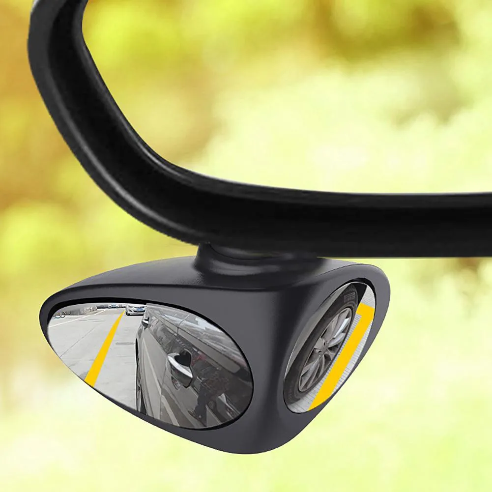 

Blind Spot Mirror Safety Parking Car Rear View Mirror 2 In 1 360-degree Rotatable 2side Car Reversing Auxiliary
