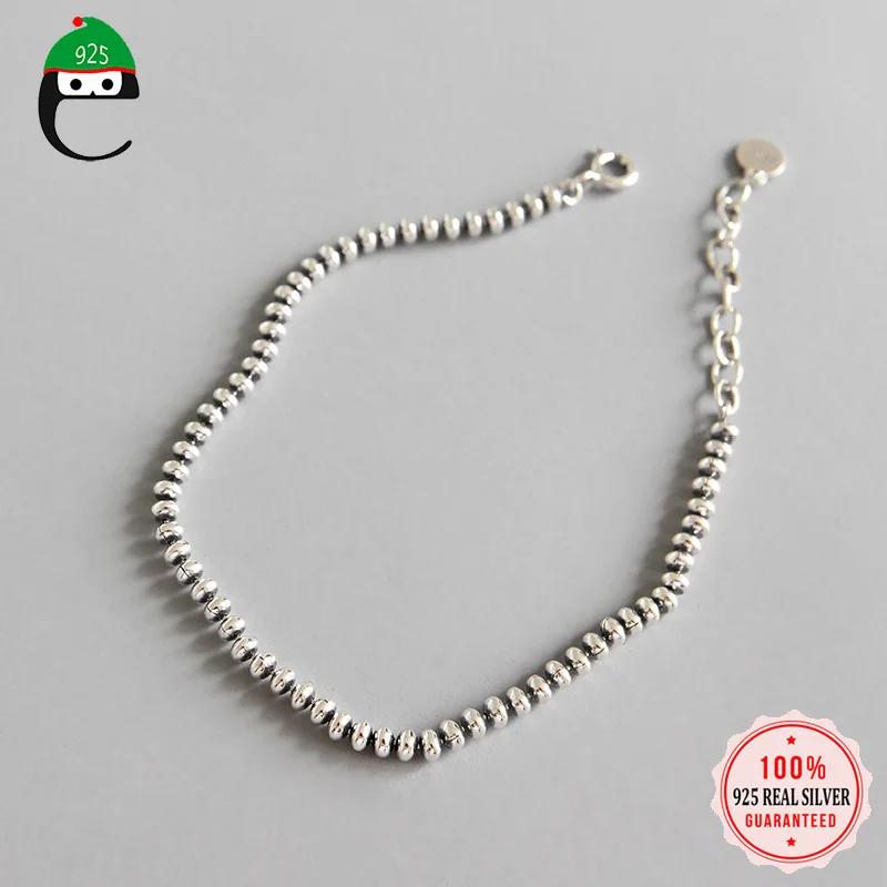 Женский браслет-цепочка ElfoPlataSi красивый серебряный браслет из стерлингового