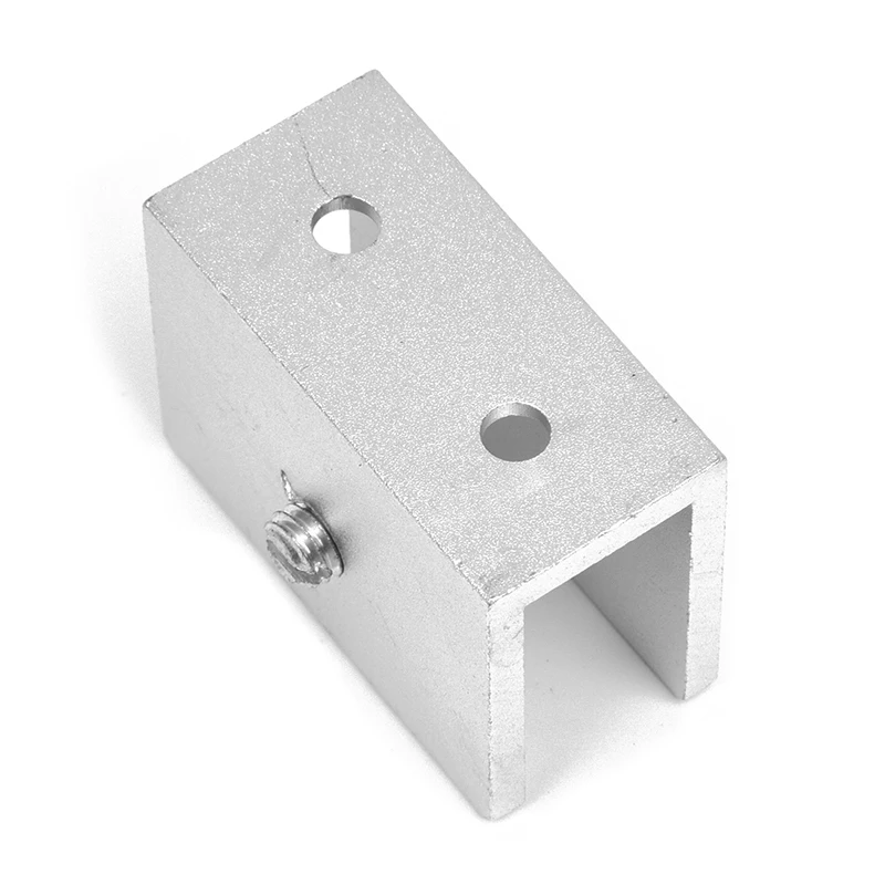 2 прямоугольной формы стеклянный зажим стеклянная полка ж/Винты|Зажимы для