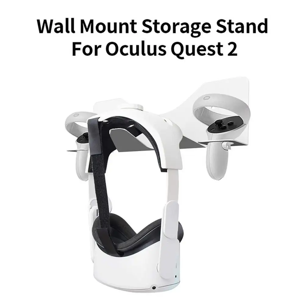 Для Quest 2 Rift-S Vive Playstation VR металлический настенный держатель для гарнитуры