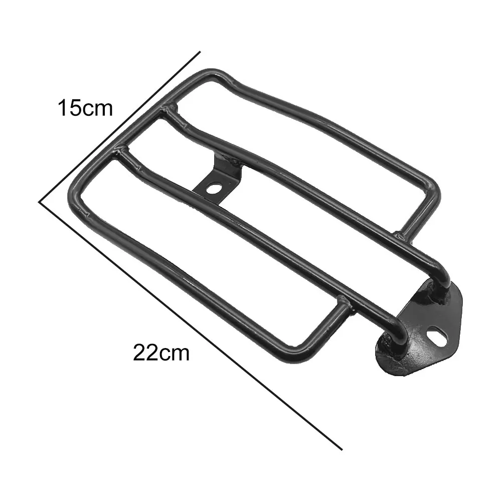 Мотоцикл задний багажник крепящийся за сиденье стеллаж металлический для Harley