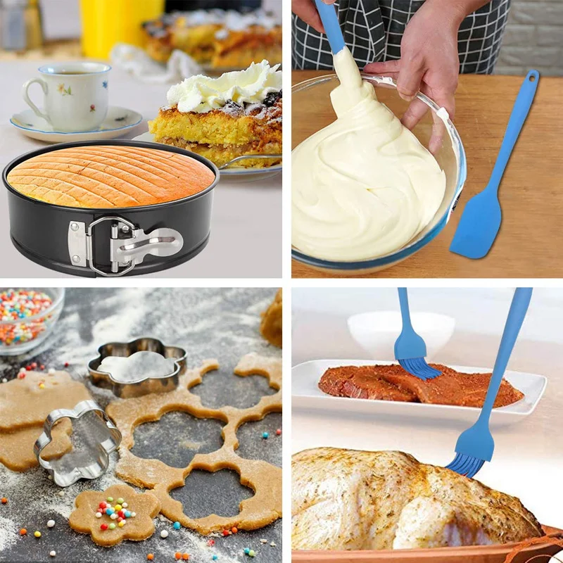 13 шт. набор резаков для печенья с пружинной формой сковороды из нержавеющей стали