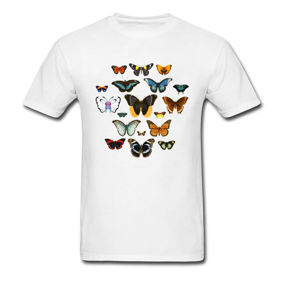 

Butterflies Print Men's T-Shirt