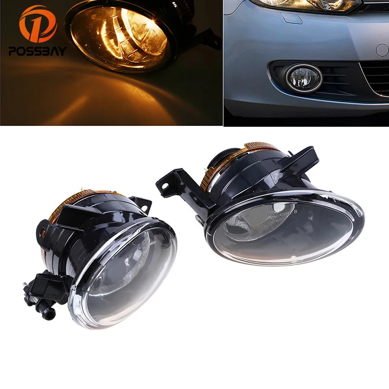 Галогенные Автомобильные фары POSSBAY противотумансветильник для 2009 2010 2011 2012 2013 VW Golf
