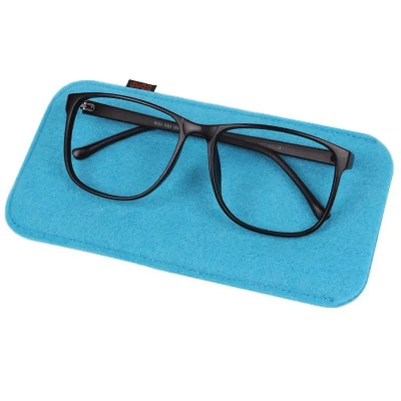 Glasses Case Soft Felt Cloth Sunglasses Bag Glasses Pouch Eyewear Protector Glasses Accessories Unisex eyeglass storage