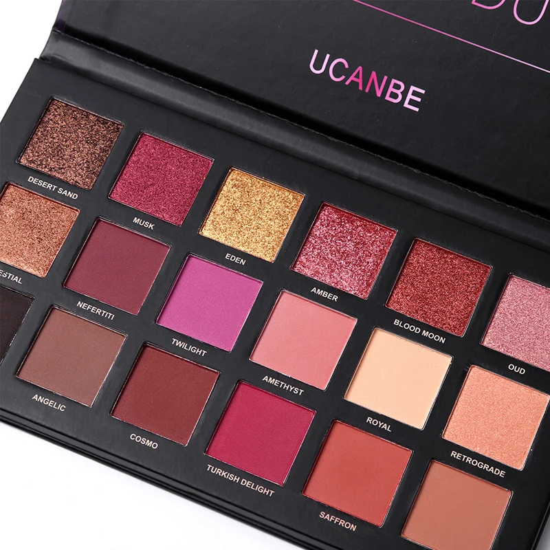 

Beauty Glazed 18 оттенков блестящие матовые тени для век палитра макияж блестящий пигмент дымчатые тени для век Палитра водостойкая косметика 12 #