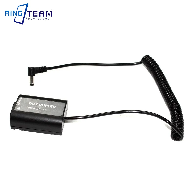 Manequim para Panasonic Cabo da Mola para Dmw-dcc17 Acoplador Bateria Dc-s5 Dc-s5k Lumix s5 dc 5.5*2.5mm Dmw-blk22
