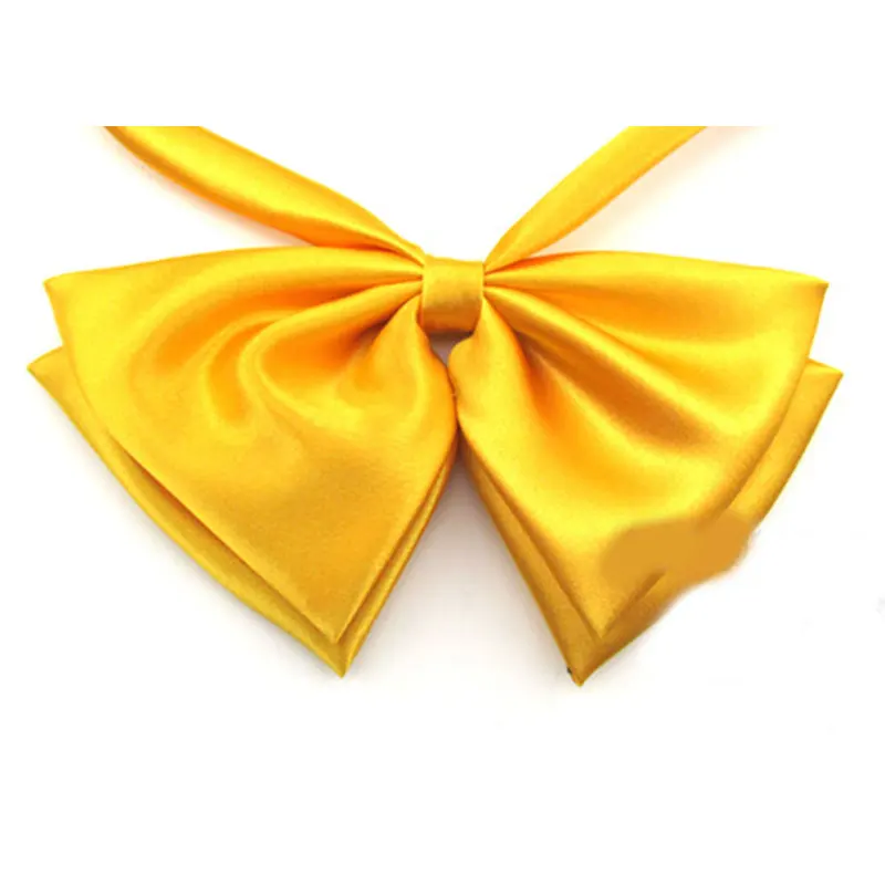 Женский галстук-бабочка красного черного цветов 1 шт. однотонный для девушек