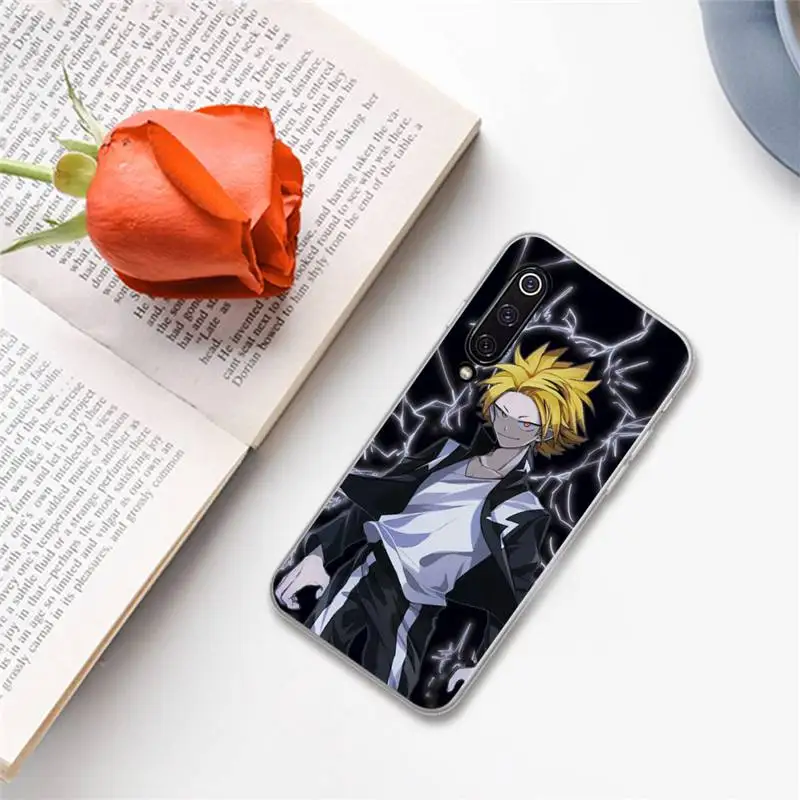 

Denki Kaminari My Boku No Hero Academia Phone Cases For Xiaomi Redmi note 7 8 9 A t k30 max3 9 s 10 pro lite