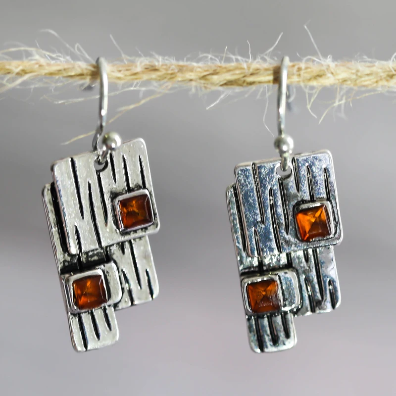 Винтажные серьги 2019 НОВЫЕ геометрические металлические стразы для женщин в