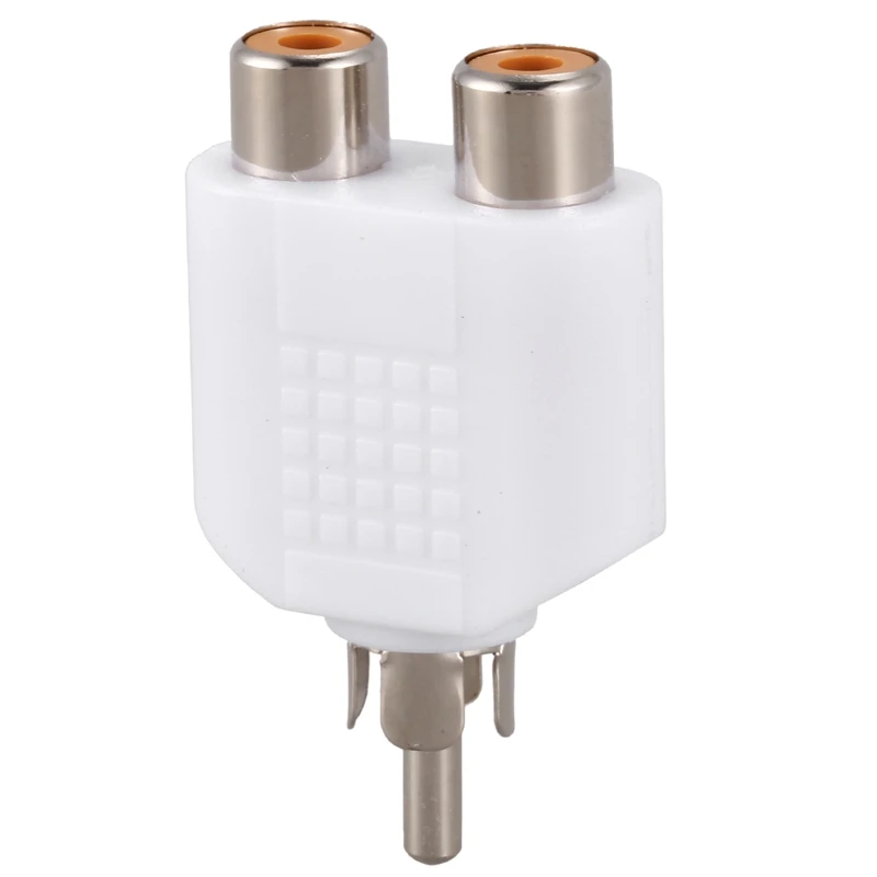 RCA Y сплиттер AV аудио видео разъем конвертер папа к женскому M/F кабель