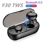 Беспроводные TWS-наушники Y30 Bluetooth 5,0, Спортивная Bluetooth-гарнитура, наушники-вкладыши с шумоподавлением, портативный 3D стерео звук