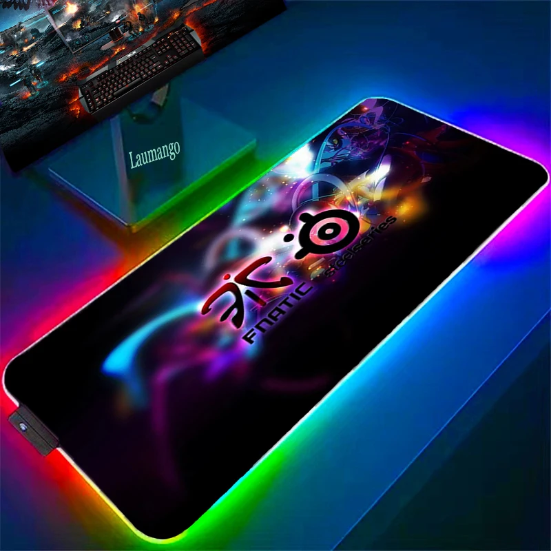 

RGB Steelseries Large Keyboard Gaming Mats Gamer Desk Accessories Computer Mousepad Company Anime Mouse Pad Kawaii Diy Deskpad