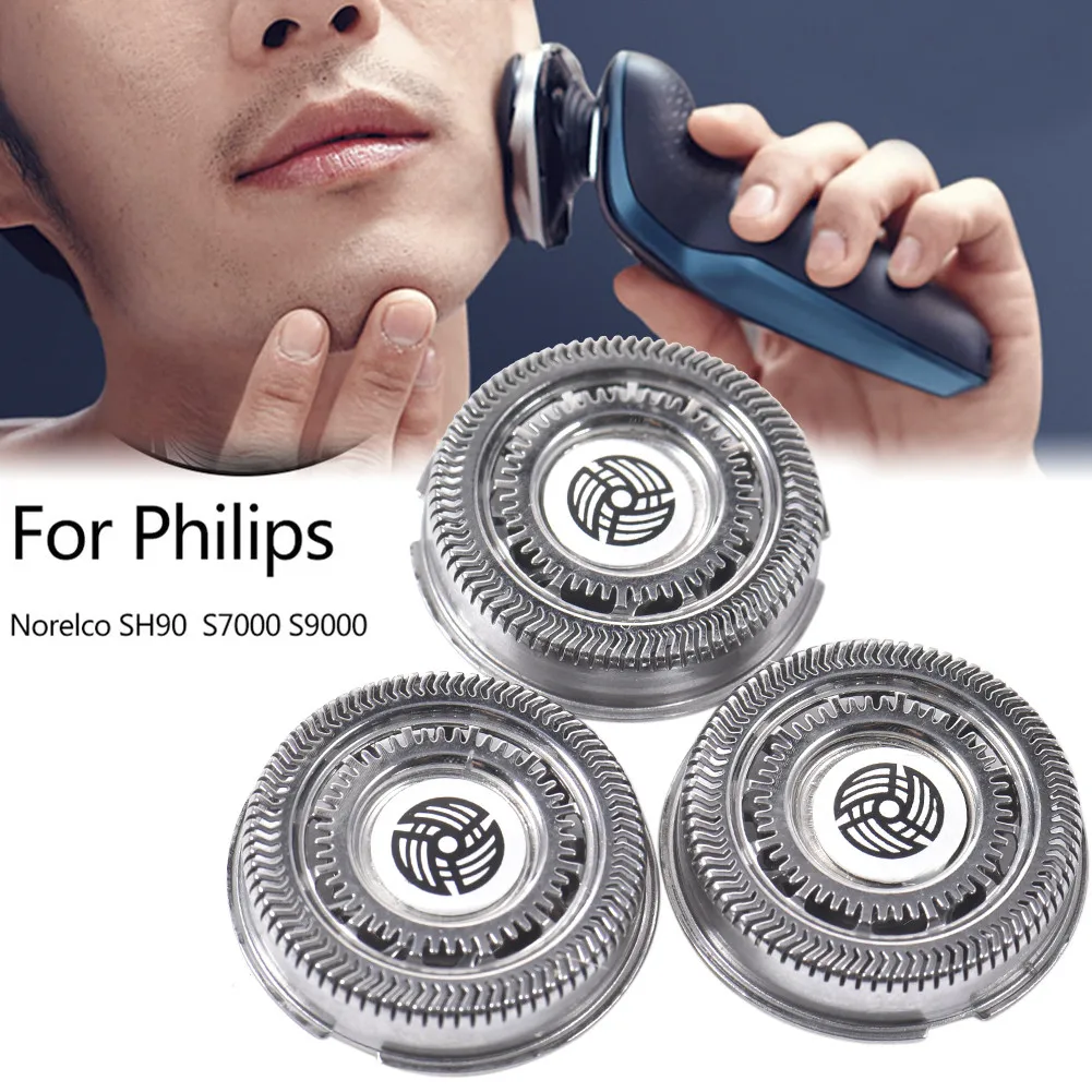 Сменный резак для бритвы PHILIPS серии Norelco SH90 S7000 S9000 аксессуары стальных бритв 3 шт. |