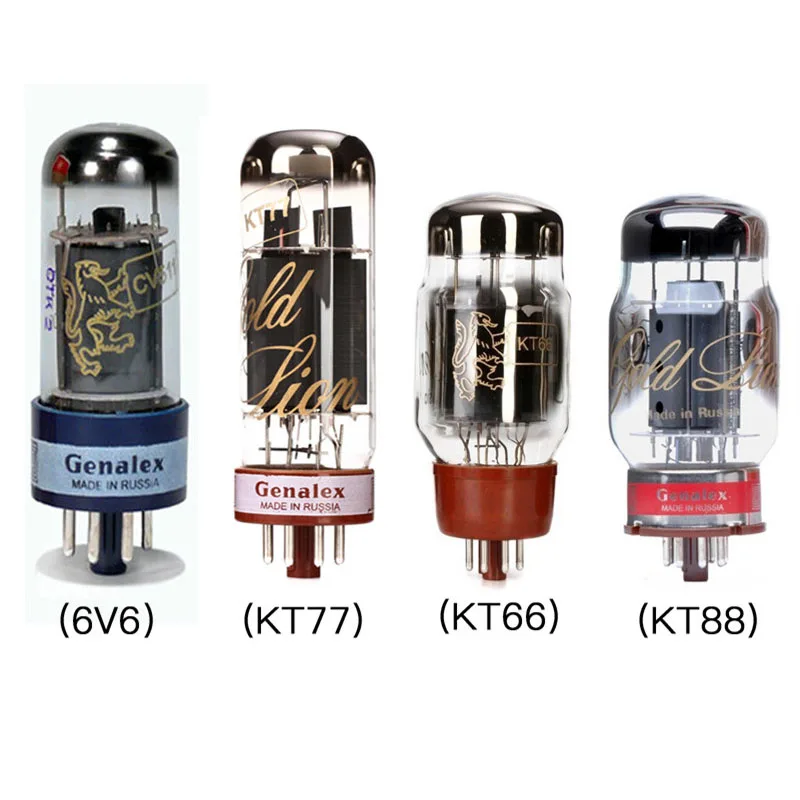 Золотая вакуумная трубка KT88/KT66/KT77/6V6 электронно лучевая LION дюйма оригинальная