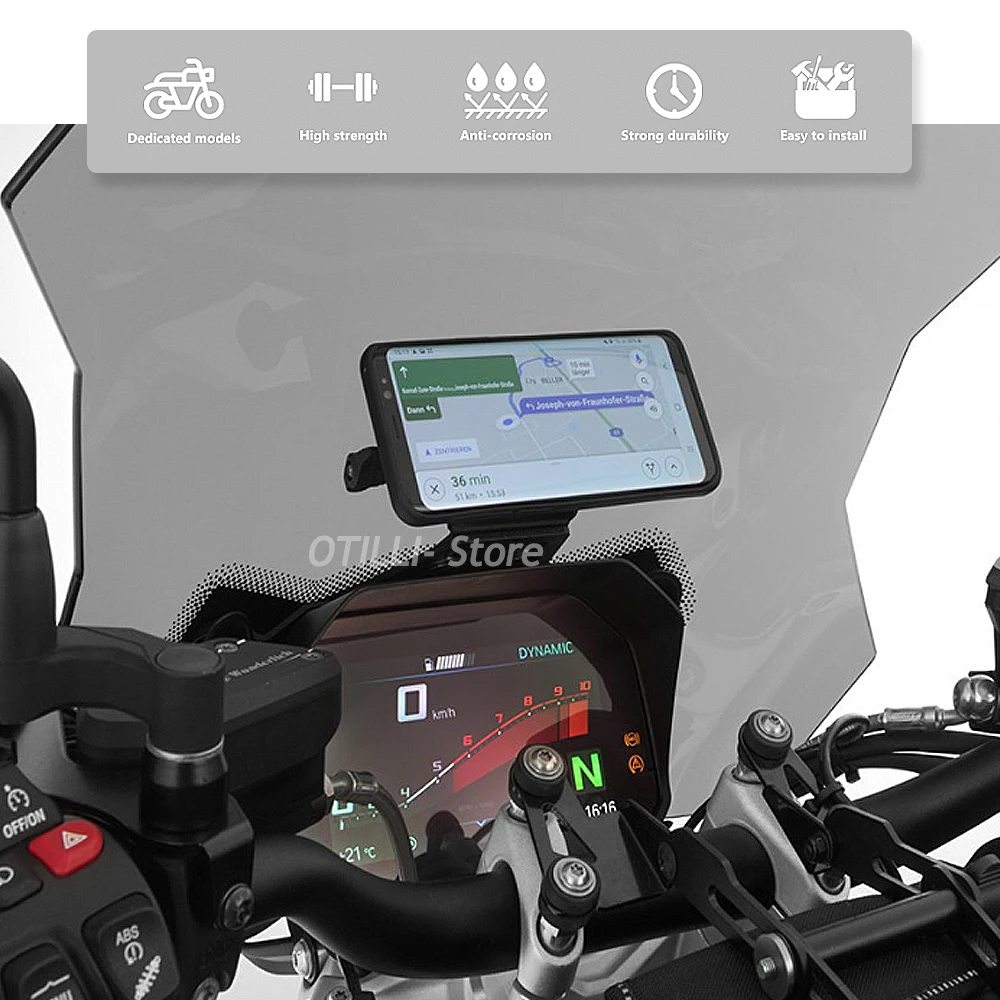 Только в связи с оригинальным держателем лобового стекла для BMW R1250R R 1250 USB
