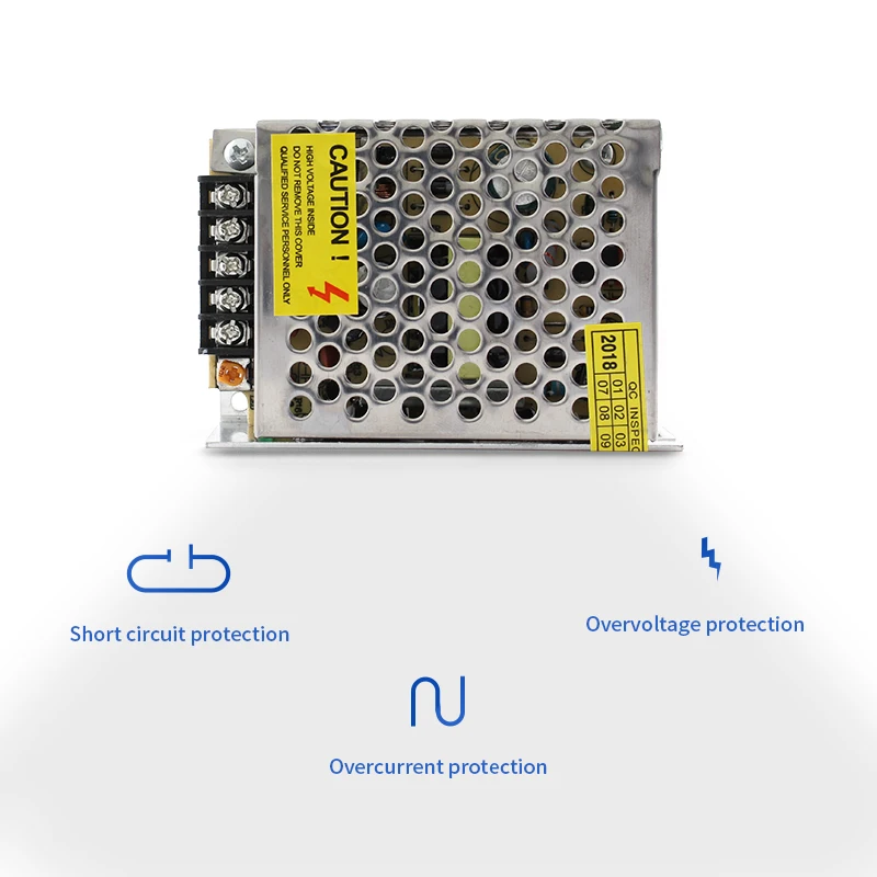AC DC 220V постоянного тока до 12В импульсный источник Питание 12V 2A 3A 5A 10A 15A 20A
