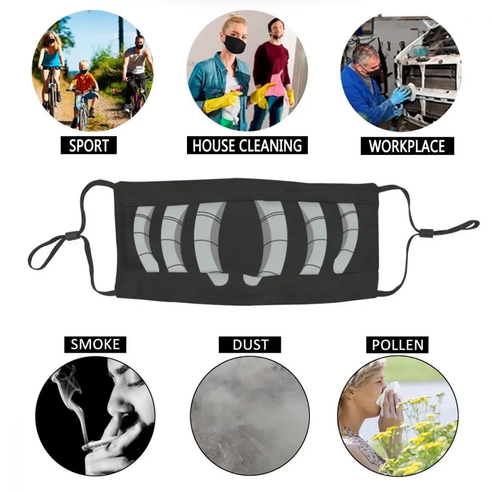 

Boku No Hero Face Mask Anti Haze Dust Protection Cover Unisex Adult Non-Disposable Respirator Mouth Muffle