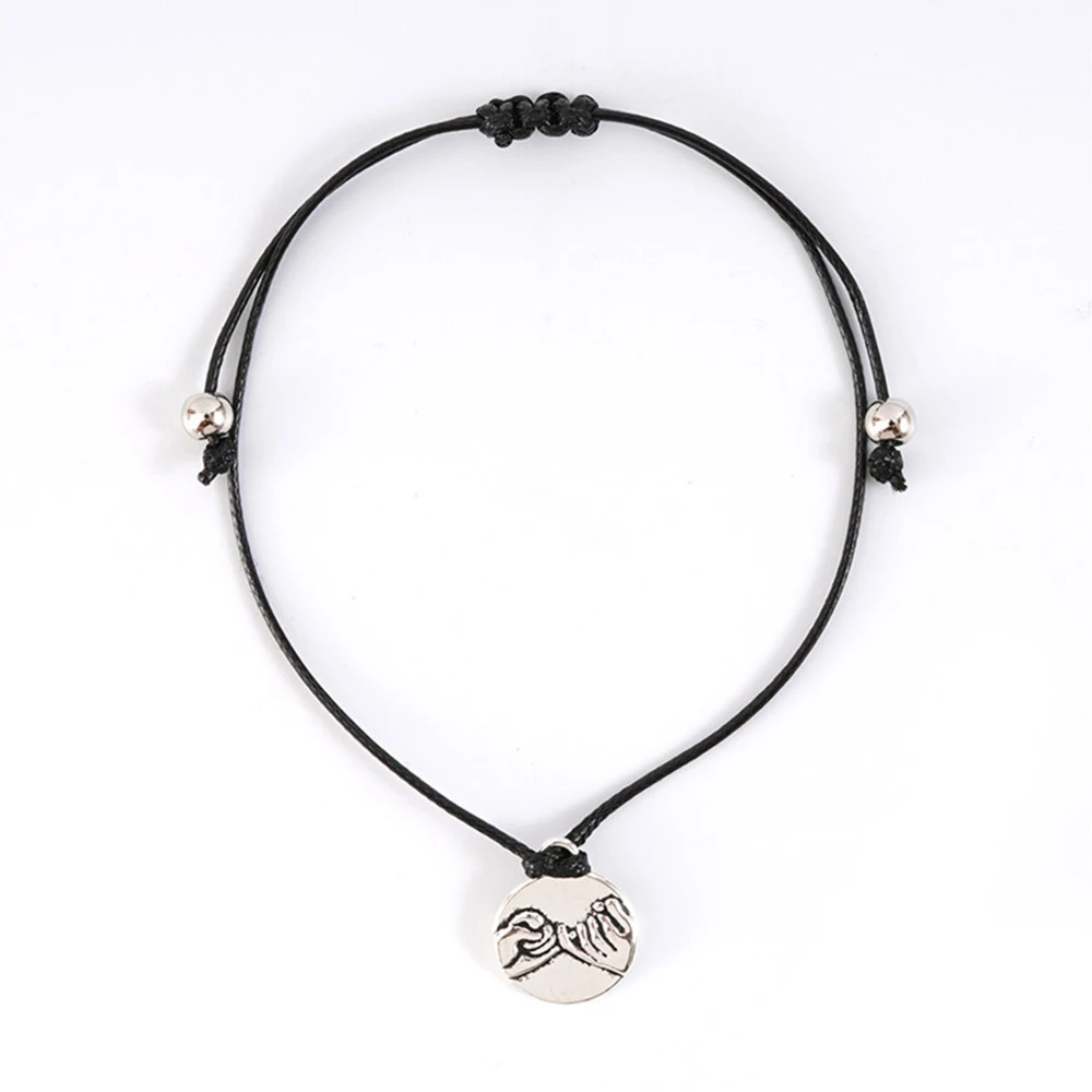 Модные ювелирные изделия Pinky браслет с пожеланиями и карточками ручной работы